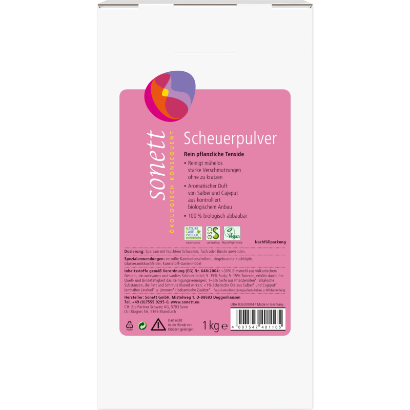 Sonett Порошок для чистки поверхностей 1kg