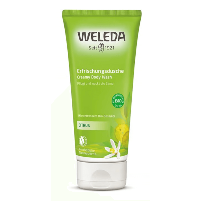 Weleda Кремообразное мыло для душа с экстрактом цитрусовых 200 ml