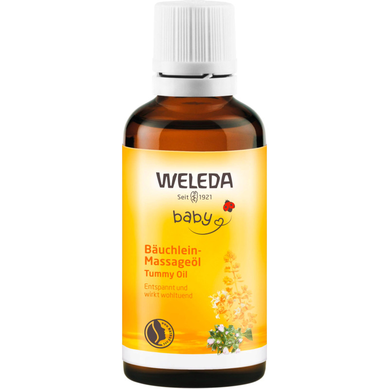 Weleda Масло для массажа животика, для младенцев 50 ml