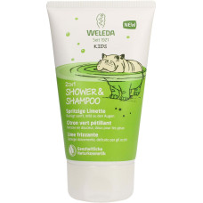 Weleda Гель и шампунь для детей, с освежающим лаймом 150 ml