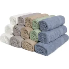 RĘCZNIK DELOS 50X90 FROTTE 450G. NIEBIESKI