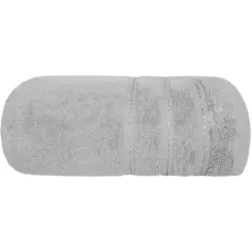 TOWEL EVA 50X90 TERRY COTTON. LIGHT GREY 450gsm