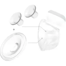 Воронки для молокоотсоса BabyOno SHELLY 1000/KIT II