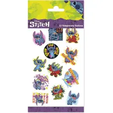 Временные татуировки Stitch 12 шт