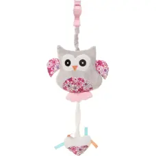 4BABY Подвесная игрушка со звуком OWL OP01