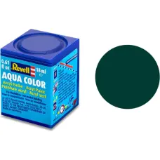 Revell акриловая краска black- green mat