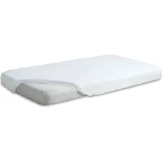 Miniania Palags jersī mitrumnecaurlaidīgs 160x80 cm WHITE (3734)