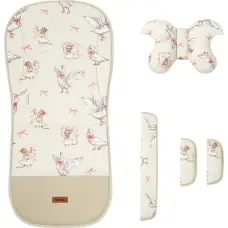 Sensillo STROLLER INSERT DELUXE MUSLIN GOOSE AND MOUSE