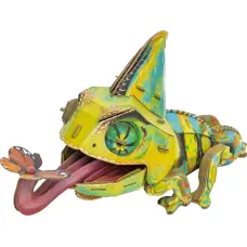 Makebug 3D Paper puzzle Chameleon, MB-D-0050