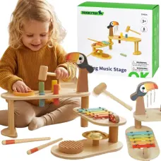 Tooky Toy Educational Music Table - Toucan