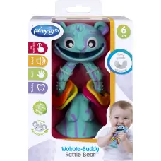 Playgro teether Wobble-Buddy Rattle Bear, 0188796