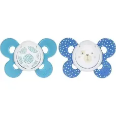 CHICCO Physio Comfort пустышка  6-16m, синий