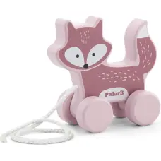 VIGA PolarB деревянная игрушка каталка FOX 18м+, 255604 (44002)