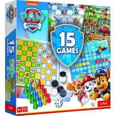 Trefl PAW PATROL Комплект настольных игр 15 в 1