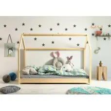 KOCOT KIDS Кровать без ящика и без матраса BELLA natural 180x80cm
