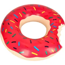 Детский надувной круг "Donut", 50 см, розового цвета