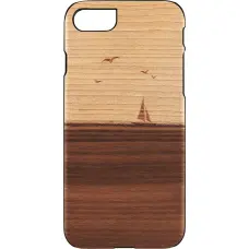 Man&Wood case for iPhone 7/8 mare black