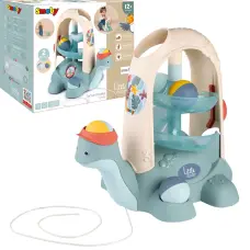Smoby LITTLE – черепашка-каталка с горкой для шариков, от 12 мес.