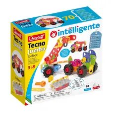 QUERCETTI Tecno Jumbo Toolbox конструктор 84 элемента 3+, Q6150
