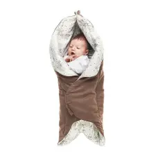 WALLABOO Конверт Leaf - chocolat