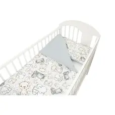 ANKRAS SAFARI Комплект постельного белья из 2 частей 135x100см, grey