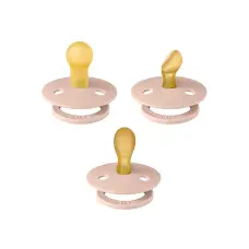 Bibs Colour Try-it пробный комплект пустышек 3шт. Blush 0m+