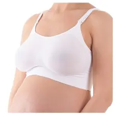 BELLISSIMA Регулируемый бюстгальтер для кормящих мам Maternity M-L bianco РАСПРОДАЖА