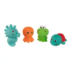 CANPOL BABIES творческий набор игрушек для ванны Ocean 4шт., 6+ мес. 79/105