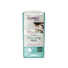 Bambo Nature Одноразовые пеленки 60x60см 10шт РАСПРОДАЖА