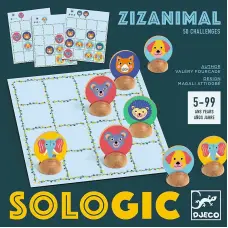DJECO Настольная игра - Sologic - Zizanimal DJ08592
