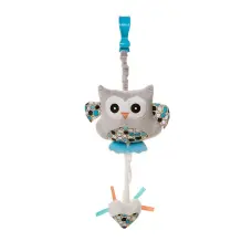4BABY Подвесная игрушка со звуком OWL OB01