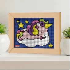 QUERCETTI мозаика PIXEL ART 4 KAWAII DESIGN - UNICORNO, 0795