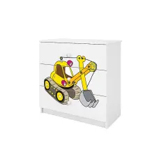 KOCOT KIDS Комод BABYDREAMS white Digger