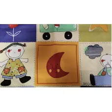 URGA Пододеяльник 60x90см LITTLE GIRL blue  РАСПРОДАЖА