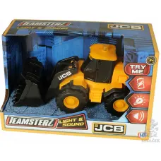 HTI TEAMSTERZ JCB Mazs Riteņu iekrāvējs ar gaismu un skaņu