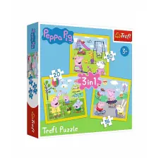 TREFL Набор Пазлов Peppa Pig (3 in 1)