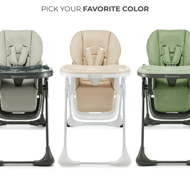 Kinderkraft Стульчик для кормления TUMMIE beige
