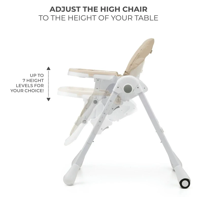 Kinderkraft Стульчик для кормления TUMMIE beige