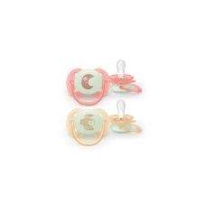 Пустышка Philips Avent AVENT SCF094/02 Soother Soft 0–6 месяцев, Night & Day, луна/сова