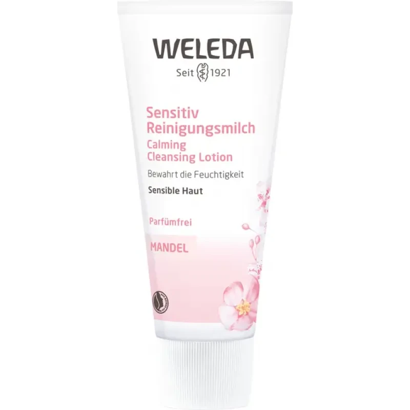 Weleda Молочко для очищения лица, для чувствительной кожи, с миндальным экстрактом 75 ml
