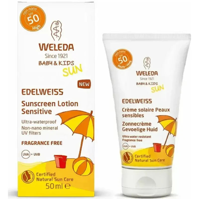 Weleda Солнцезащитный крем для детей, 50SPF 50 ml